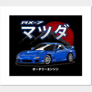 RX-7 Posters and Art